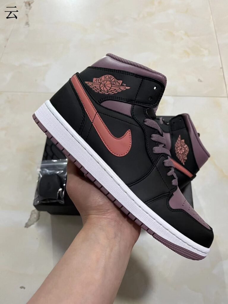 Air Jordan 1 min SE Burgundy Orange Men's Sports Shoes Item No. FB9911-008 Size 36-46