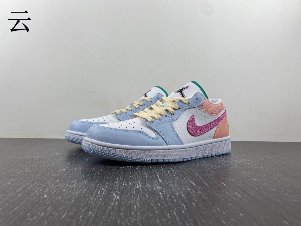 R1Air Jordan 1 Low Sashiko Multi-Color  FV3623-151 355-4750