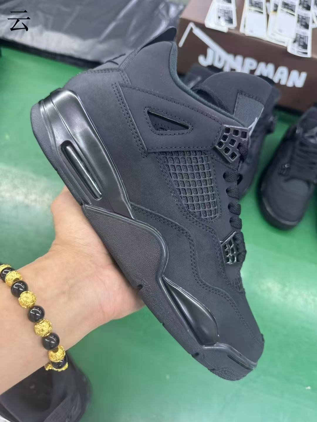 97-Air Jordan 4 Black Cat 2025 36-485 - Image 1