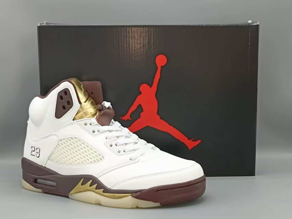 Seven-AJ5 white brown