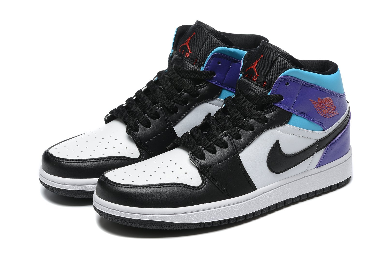 Joe 1 black, white and purple 36-45 - Image 1