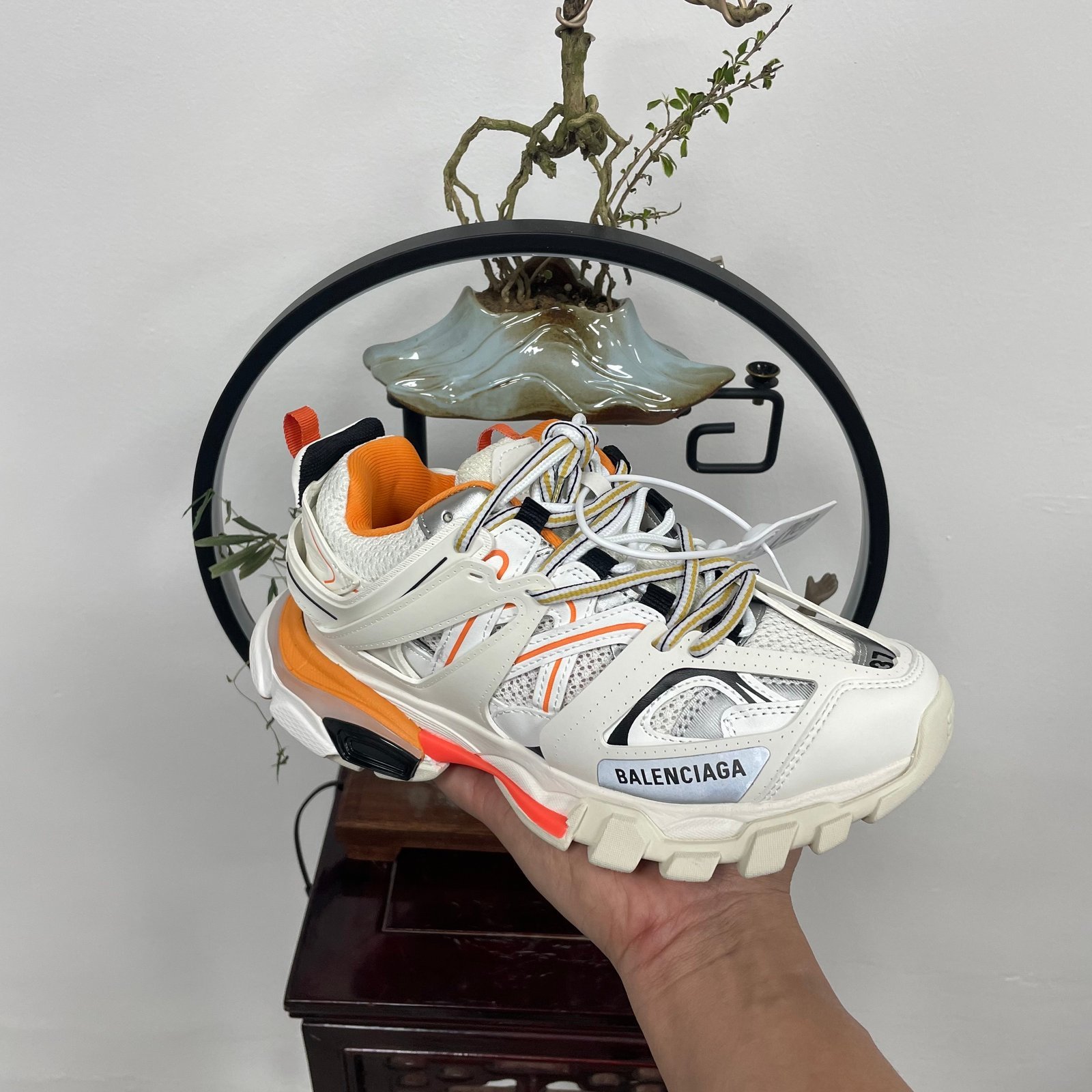 Balenciaga third generation white orange red - Image 1