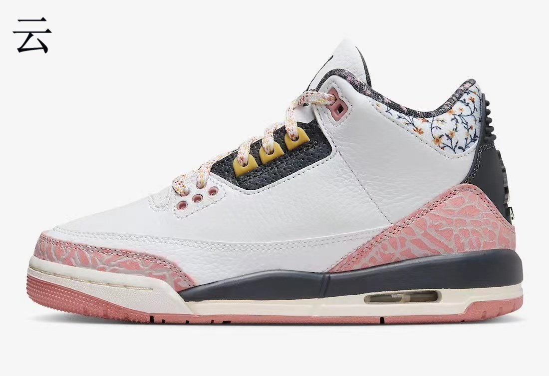 Air Jordan 3 GS Red Stardust    441140-100 36-47 - Image 1