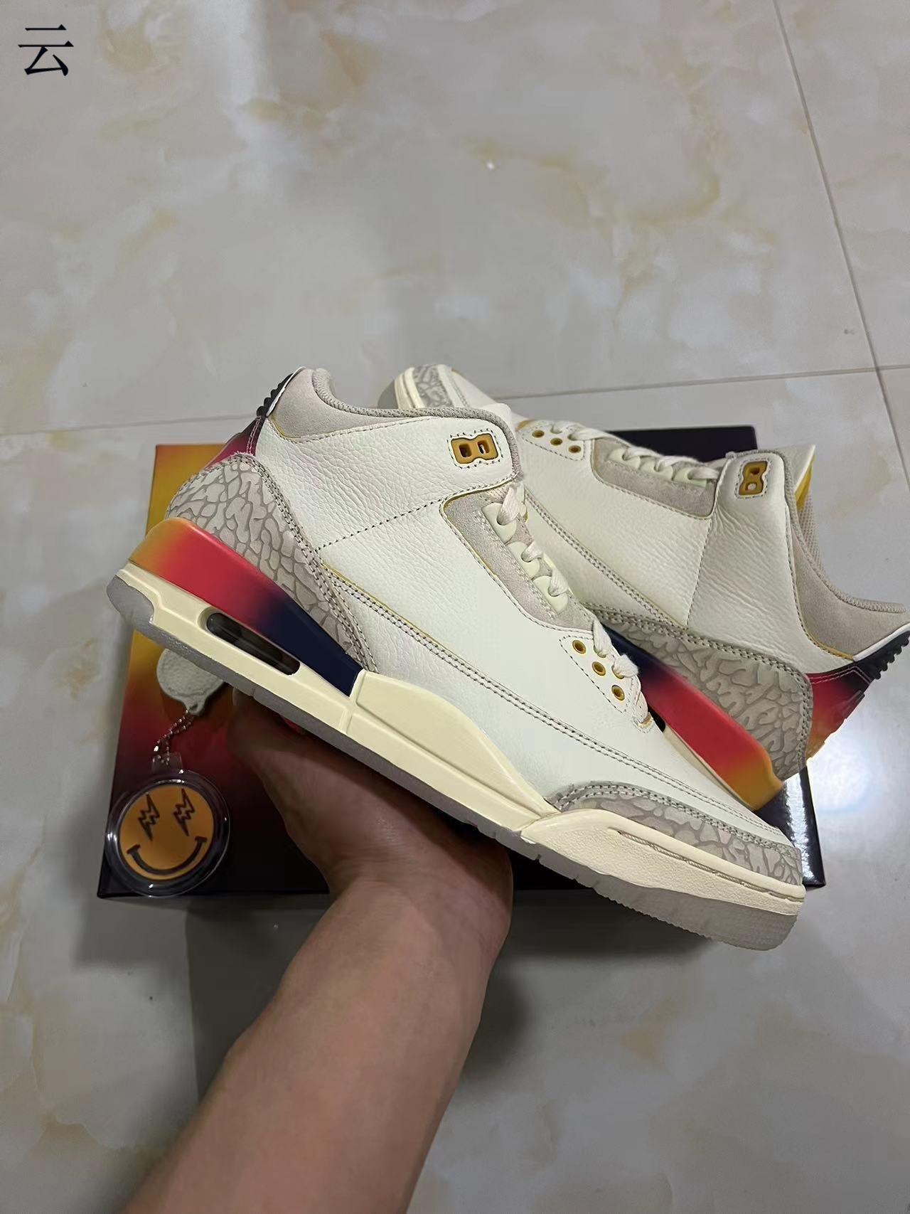 F2-21 Air Jordan3 RETRO SPFNO344 90140-47 - Image 1