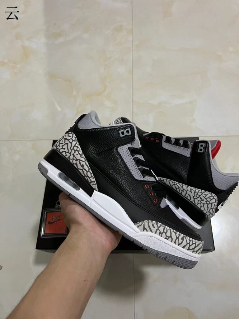 CH- Air Jordan 3 OG Black Cement854262001 40-475