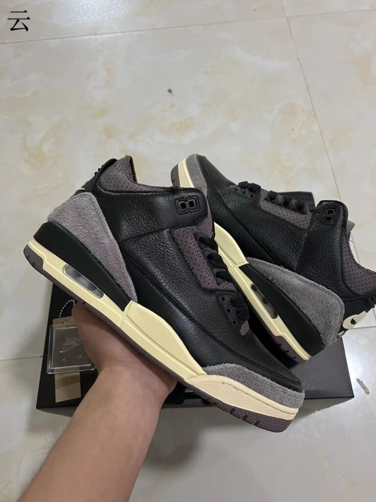 DD-A Ma Maniere x Air Jordan 3 Black FZ4811-001  40-47