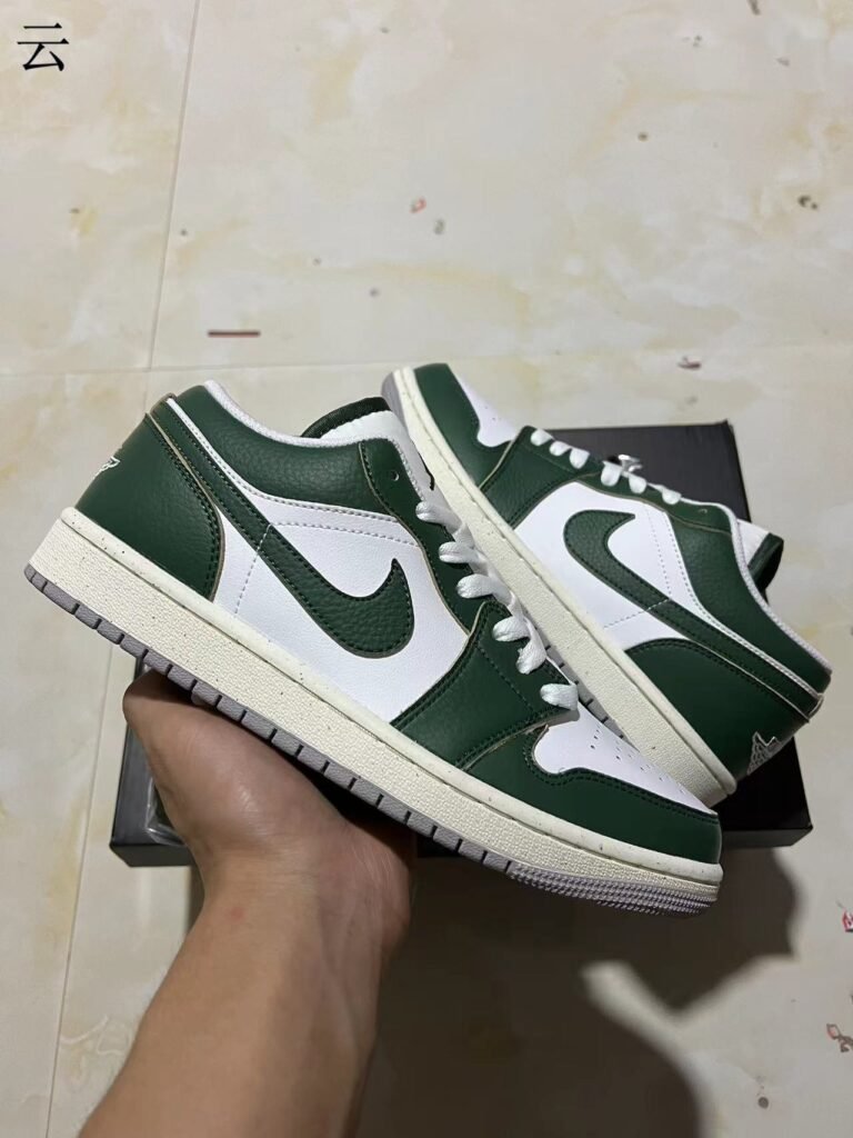 T-Air Jordan 1 Low Oxidized GreenFQ7687-300 36-46
