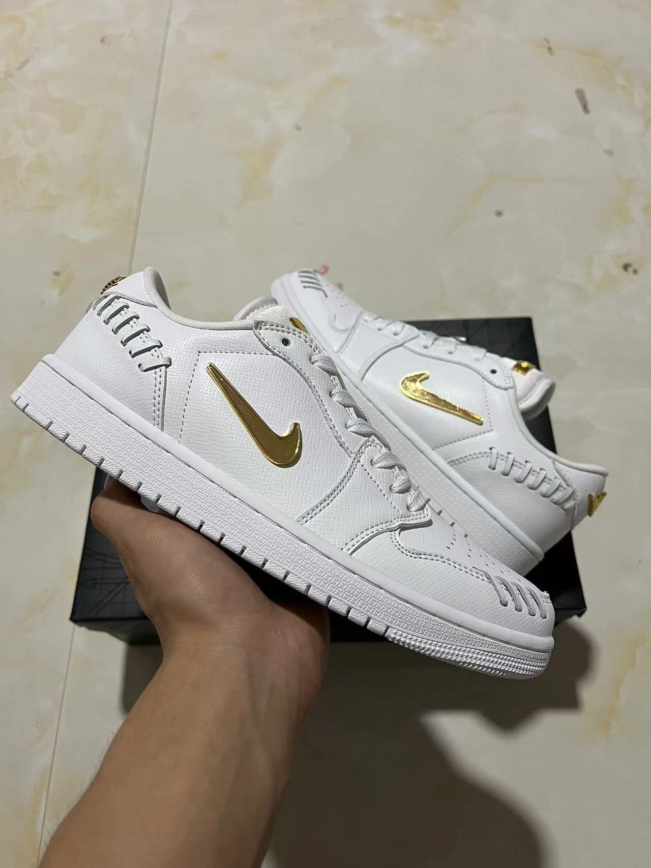 F-Air Jordan 1 Low Methor of Make FN5032-100 36-46 - Image 1