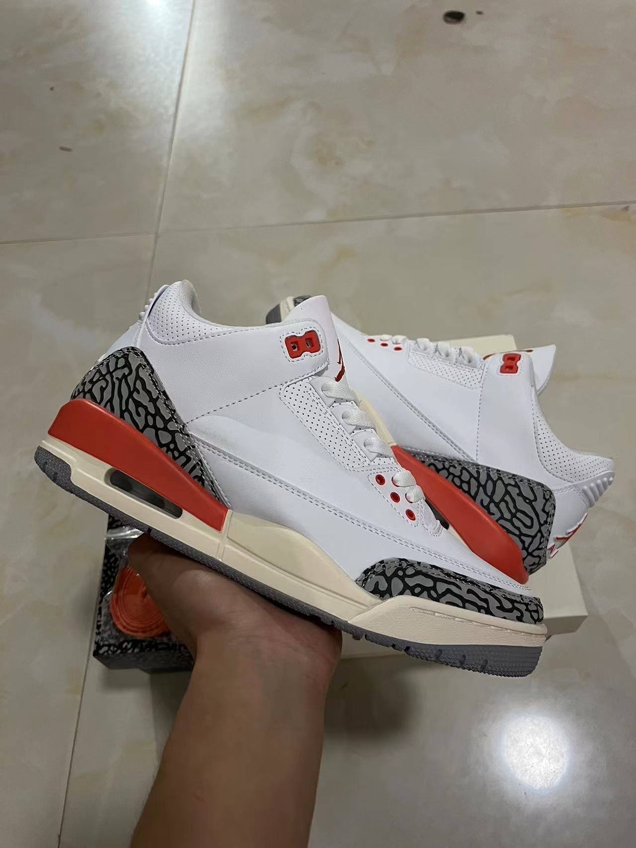 D1-Air Jordan 3 WMNS Georgia PeachCK9246-121 36-47 - Image 1