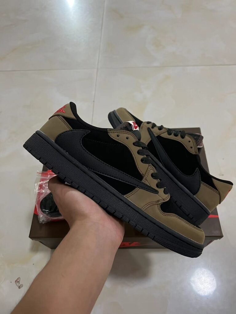 F1- Travis Scott x Air Jordan 1 Low OG quotVelvet BrownquotDM7866-202 36-46