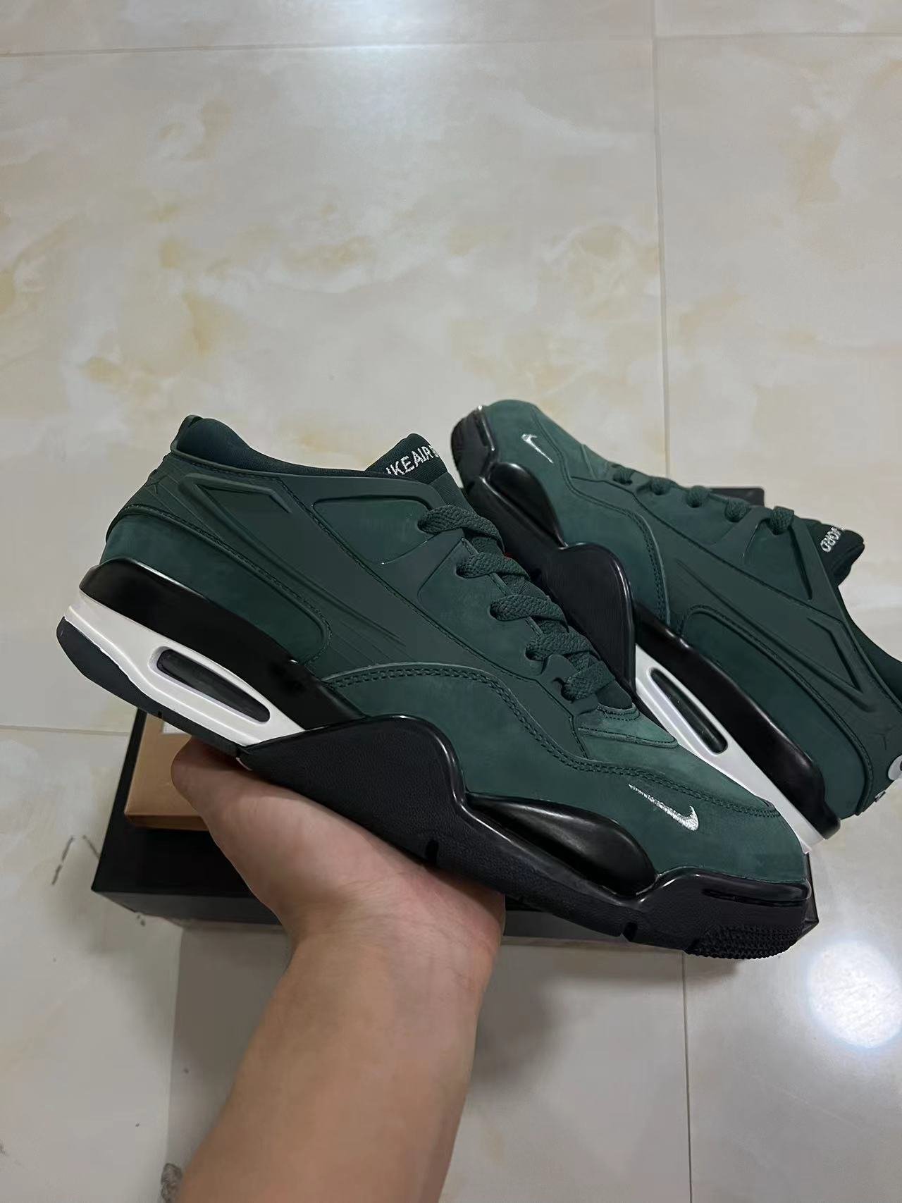 X2- Nigel Sylvester x Air Jordan 4 RM Pro Green HF4334-300 36-47 - Image 1