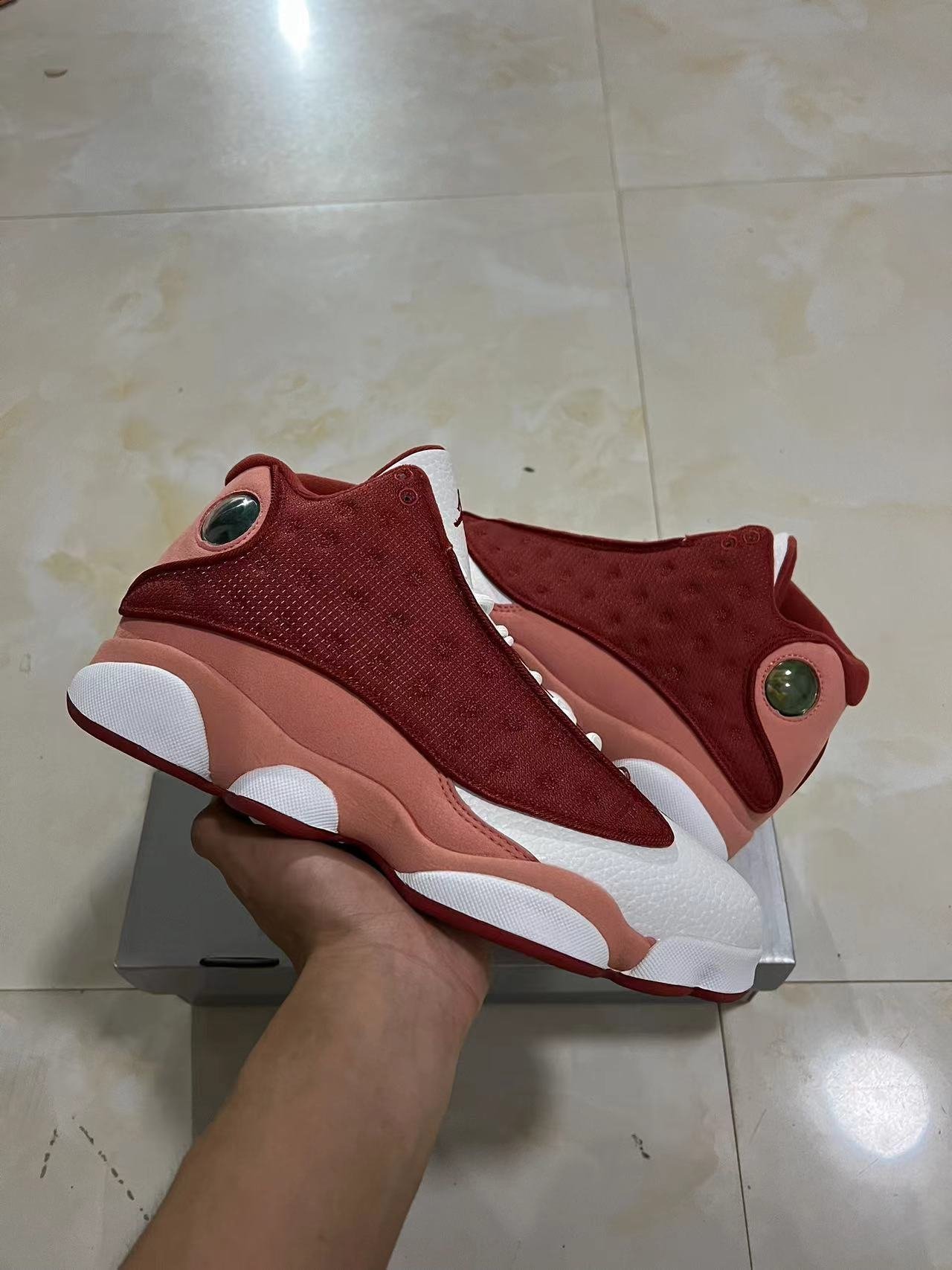 H-Air Jordan 13 Dune RedDJ5982-601 - Image 1