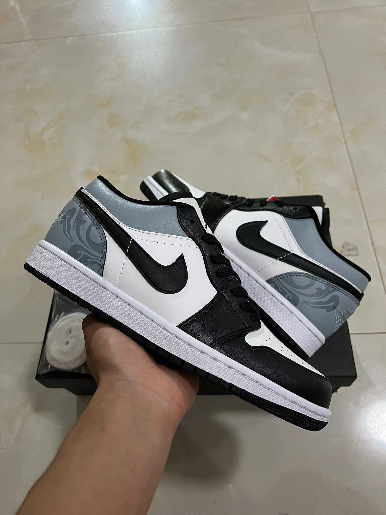 T-Air Jordan 1 LOW553558 132 36-46 - Image 1