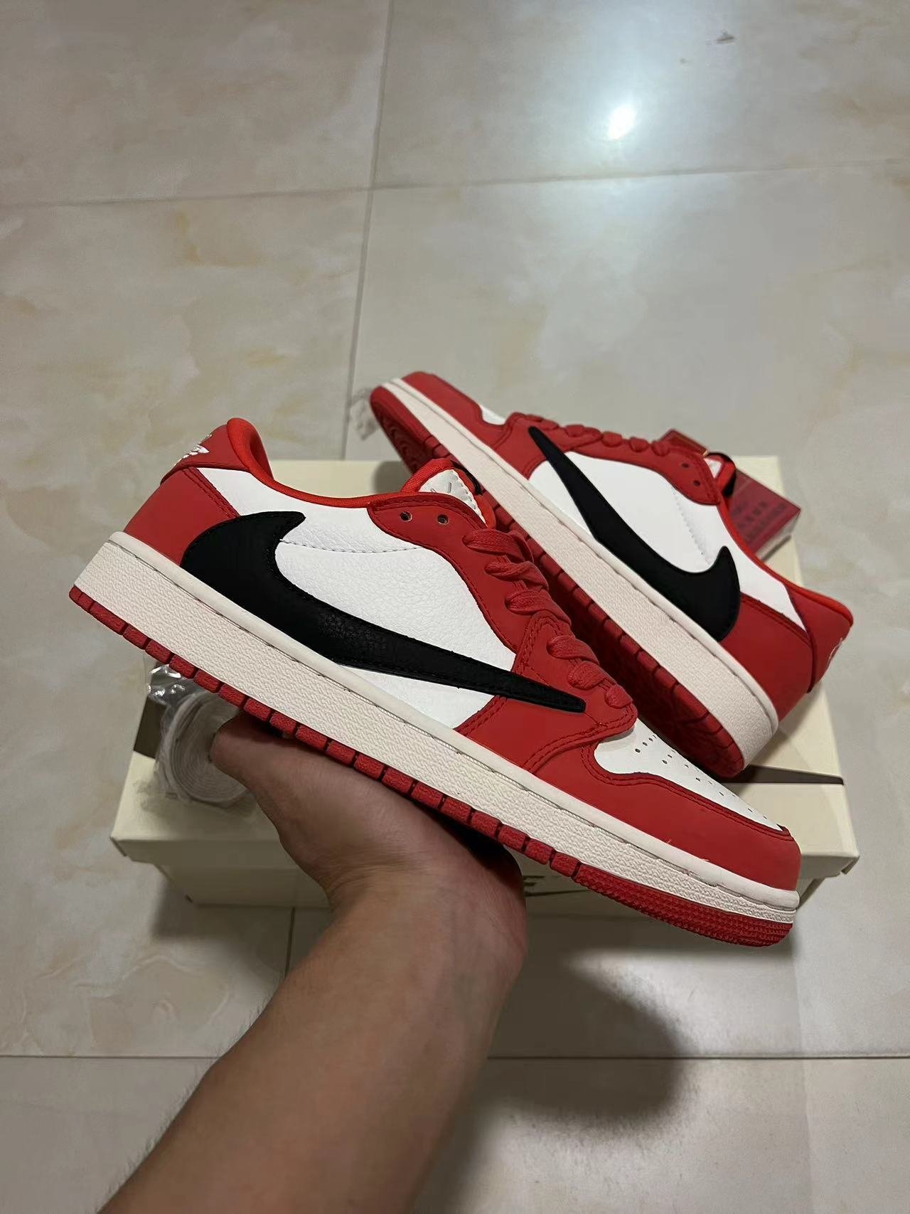 JS- Air Jordan1LOWOG SP DM7688 100 36-46 - Image 1