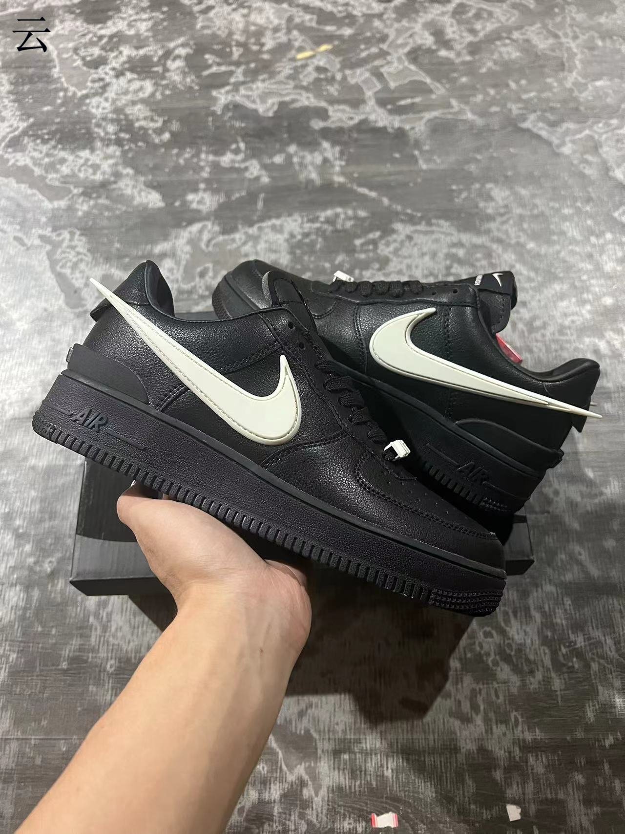 L- Ambush x Nike Air Force 1 Low BlackDV3464-001 36-47 - Image 1