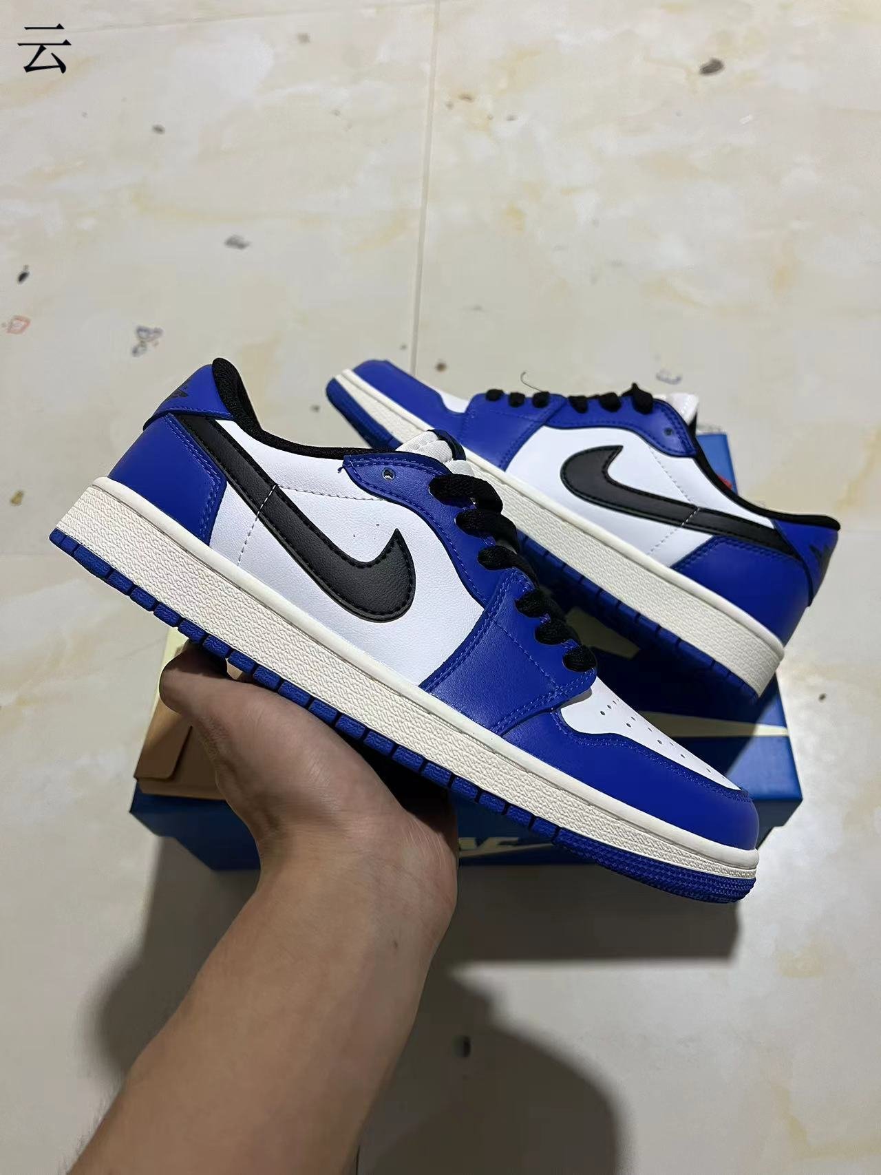 F1-R Air Jordan 1 Low OG quotGame Royalquot CZ0790-140 36-46 - Image 1