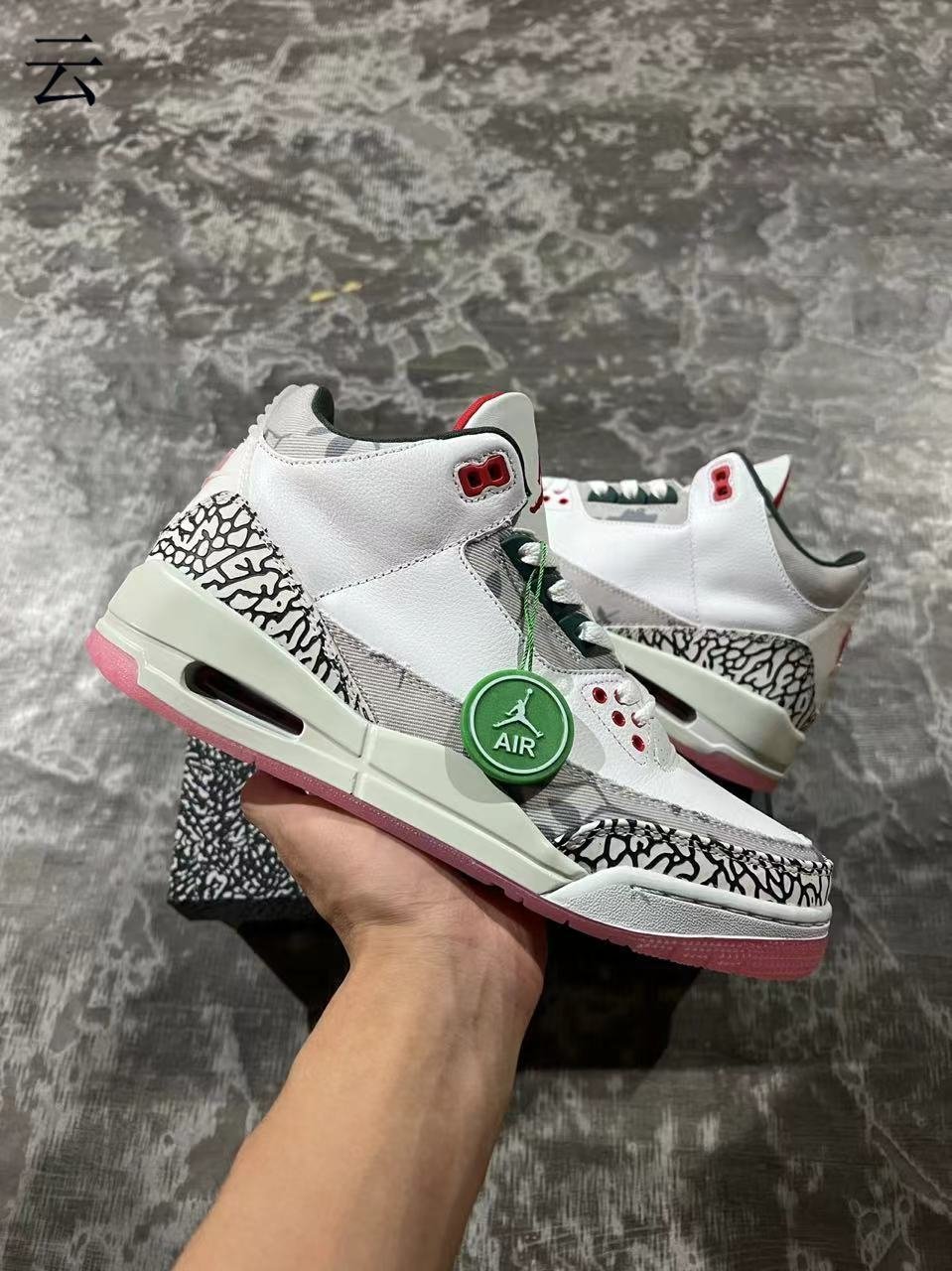 F- Air Jordan 3 quotWingsquotHM6993-100 36-46 - Image 1