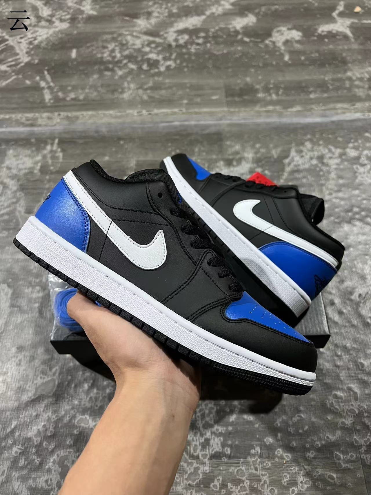 T-R Air Jordan 1 LOW 553558 042 36-46 - Image 1