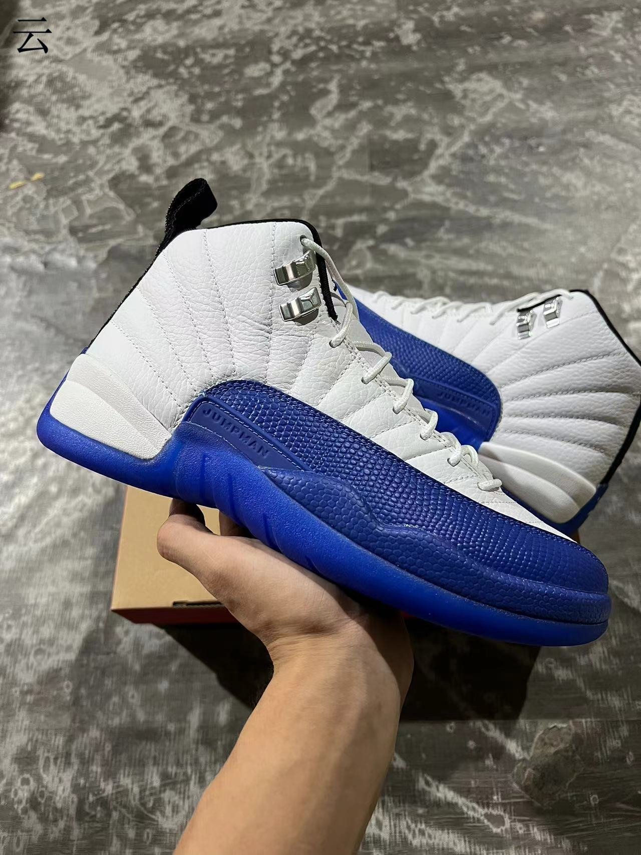 N-51 Air Jordan 12 BlueberryCT8013-140 40-47 - Image 1