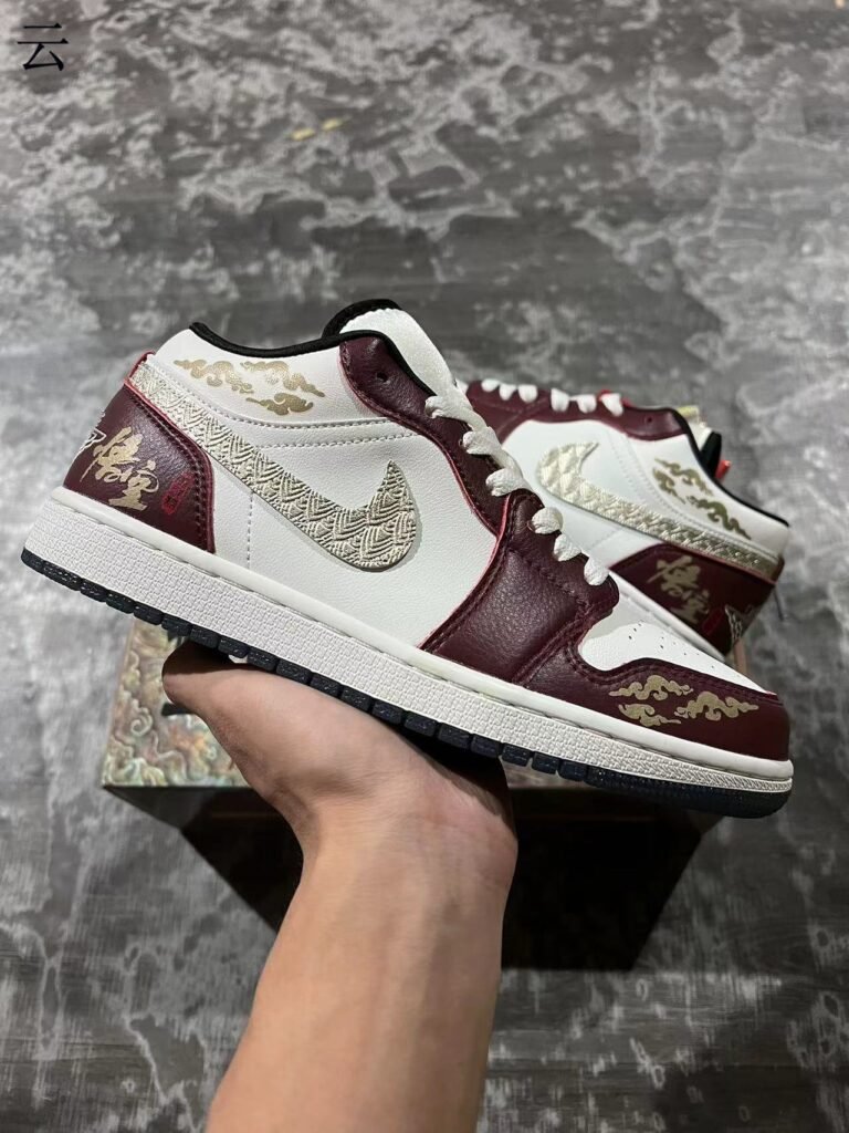 T- WMNS Air Jordan 1 Retro LowYear of the DragonFJ5735-100 36-46