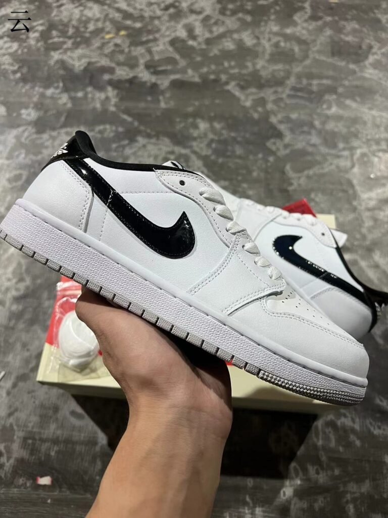 T- Air Jordan 1 Low x2785 quotMetallic BlackquotFB9933-102 T36-46