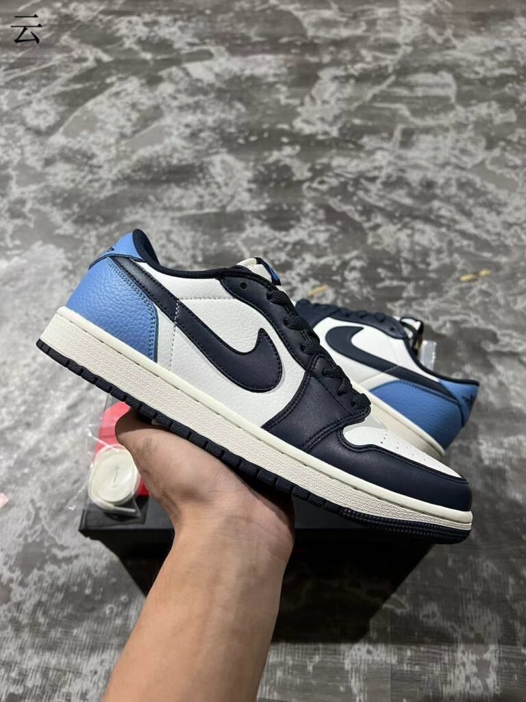 T- Air Jordan 1 Low OG Obsidian CZ0790-400 36-46