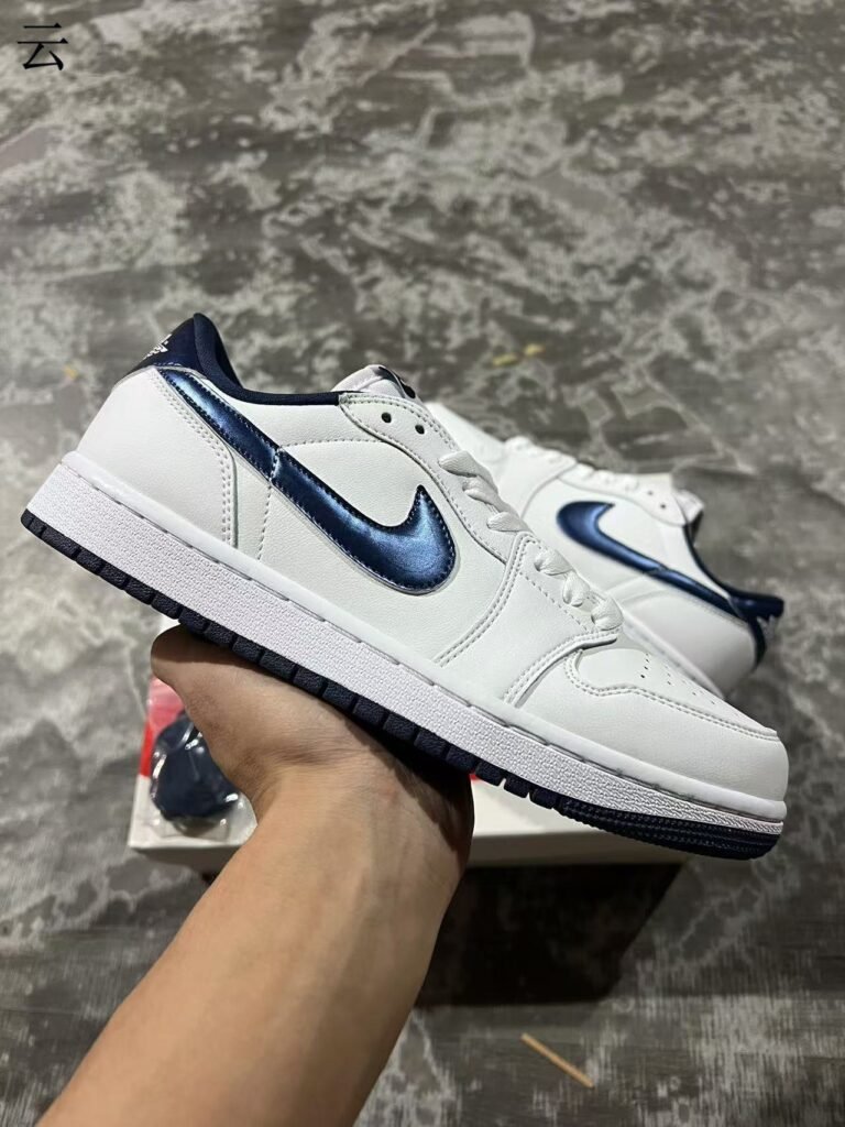 F- Air Jordan 1 Low 85 Metallic BlueFB9933141 36-46