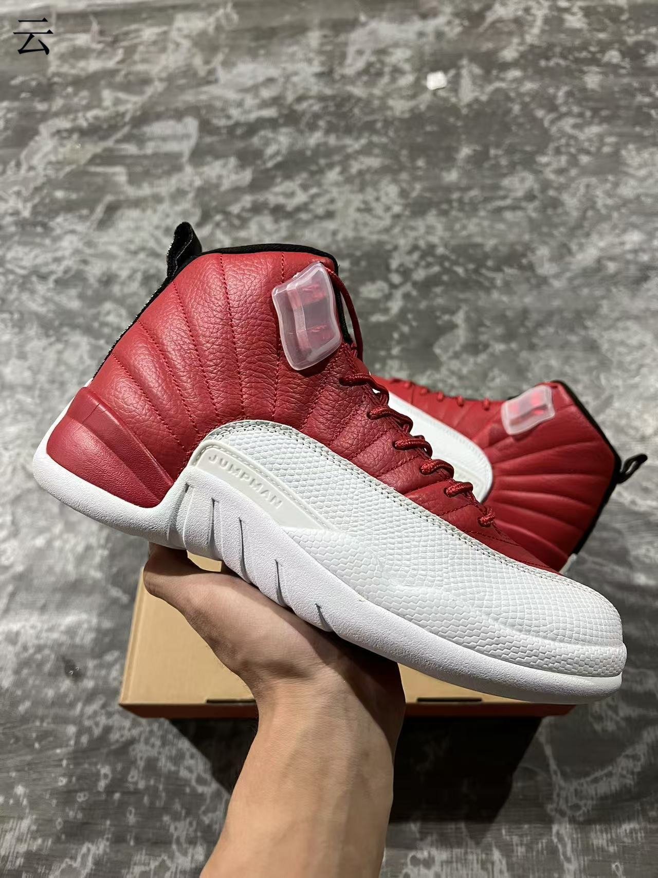 59-50Air Jordan 12 Gym Red 130690-600 40-475 - Image 1
