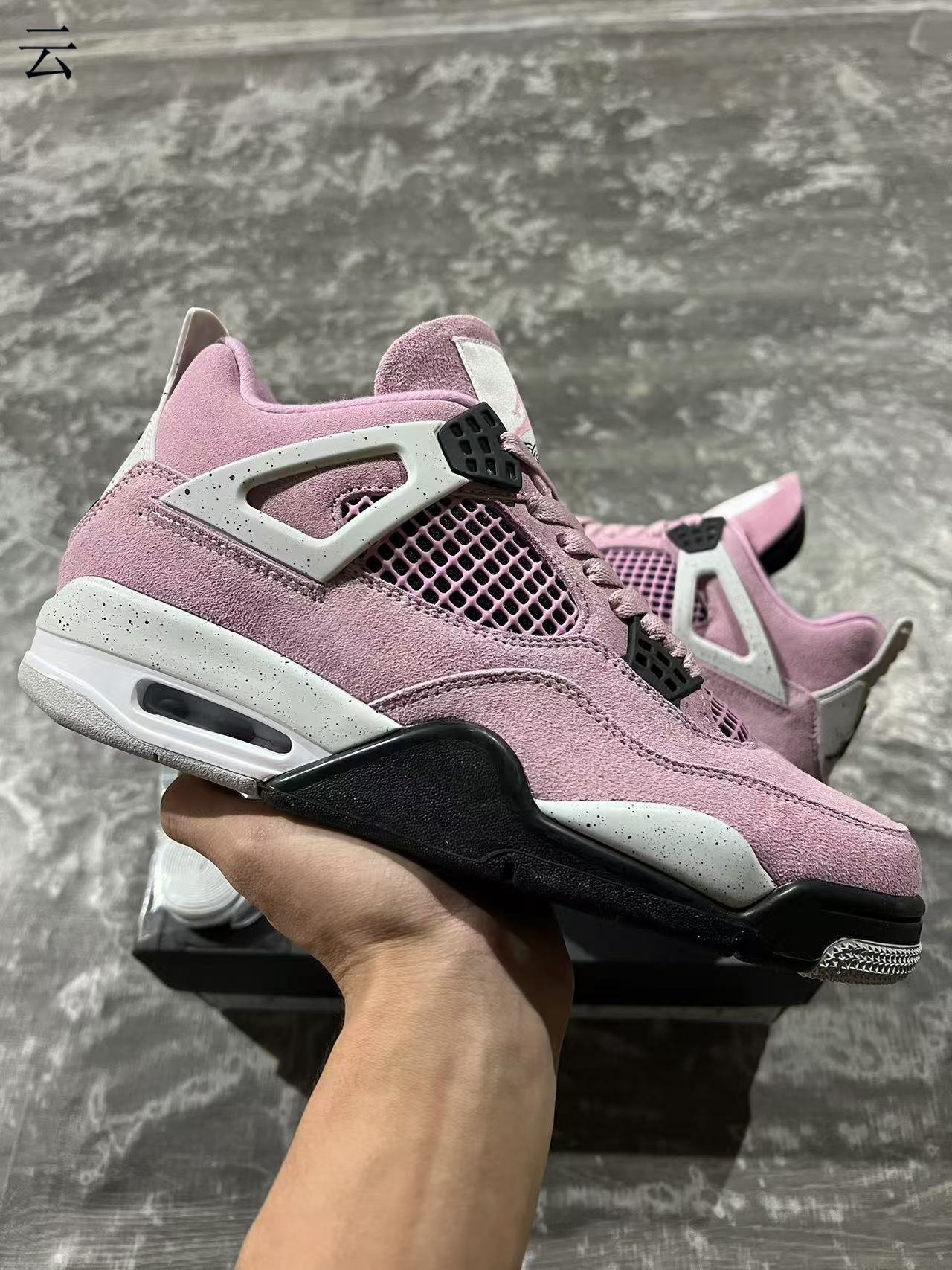 JS-Air Jordan 4 quotOrchidquotAQ9129 501 36-475 - Image 1
