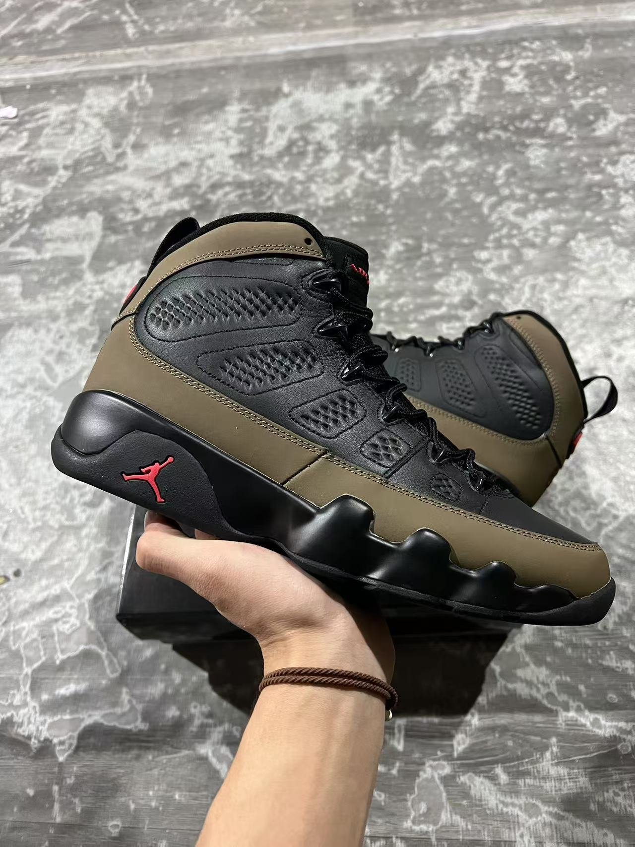 15-Air Jordan  9 RETRO quotOlivequotHV4794-03040-47 - Image 1