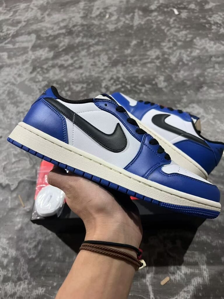 F-Air Jordan 1 Low OG quotGame Royalquot CZ0790-14036-46