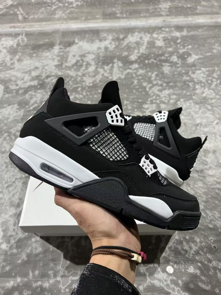 P-Air Jordan 4 White ThunderFQ813800136-45