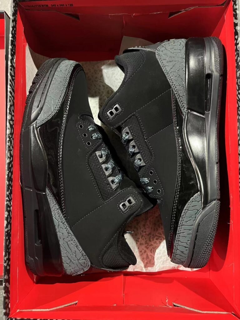Air Jordan 3 Black CatCT8532 001