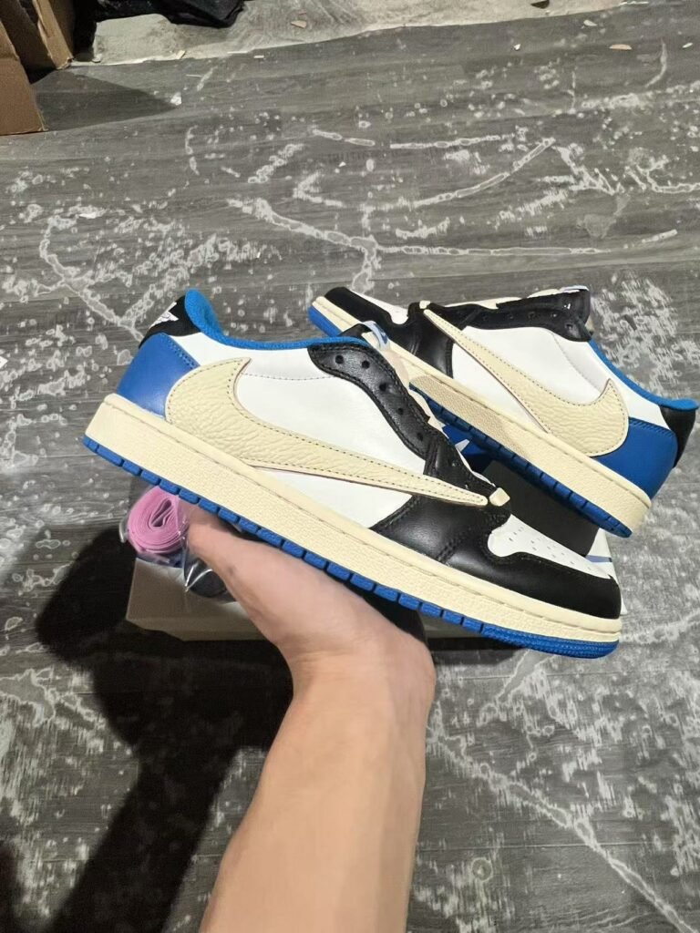 F1-Travis Scott x Fragmentx Air Jordan 1 Low OGDM7866-14036-485