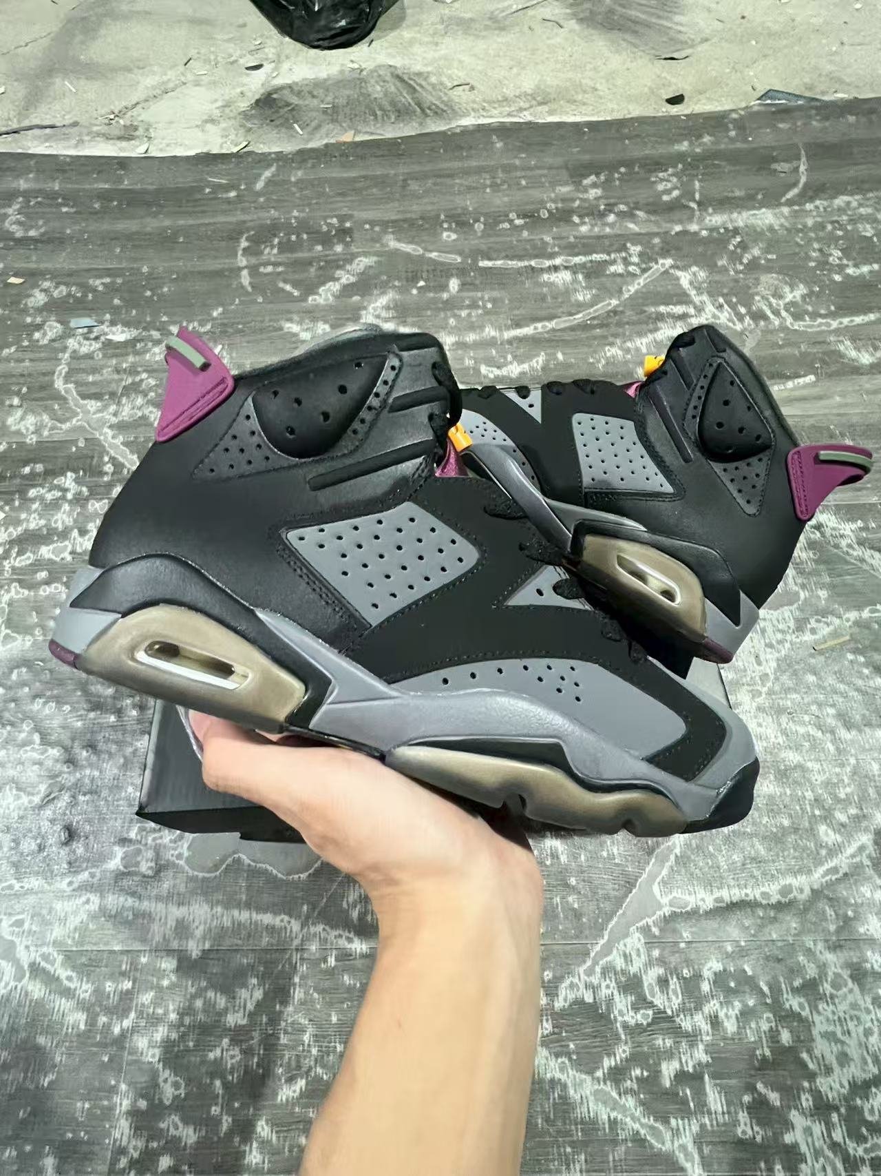 AQ-Air Jordan 6Bordeaux CT8529-06340-475 - Image 1