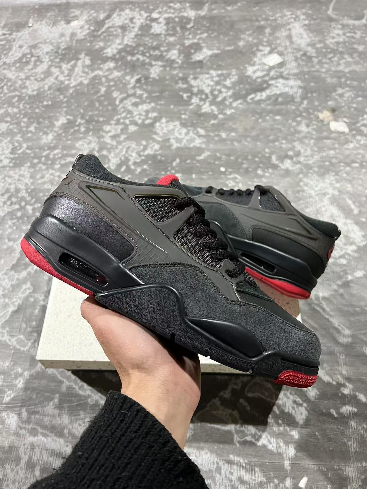C-Air Jordan 4 RM BredFQ7939-06036-47 - Image 1