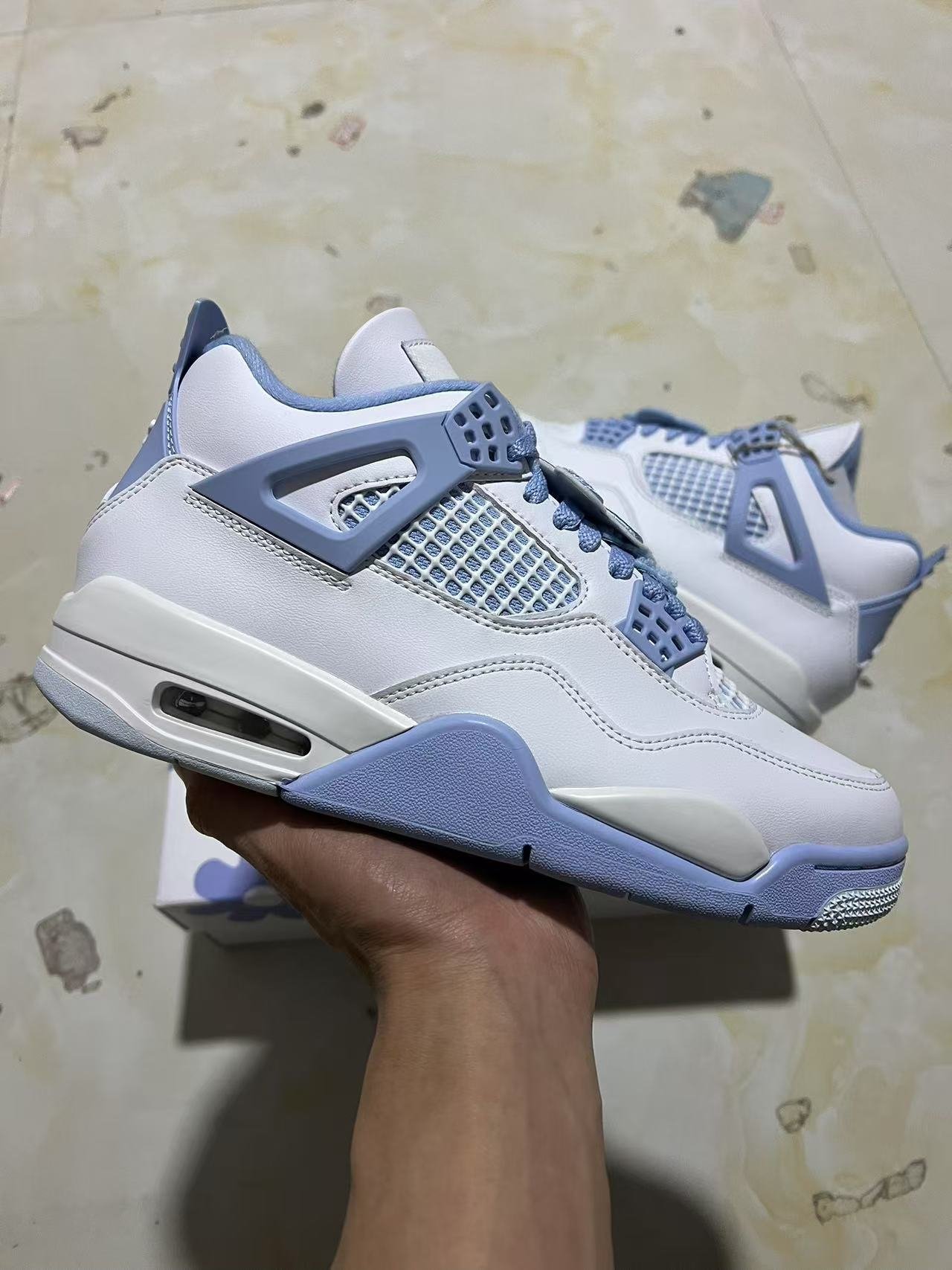 X2-Air Jordan 4 Forget Me Not WMNS HV0823-10036-505 - Image 1