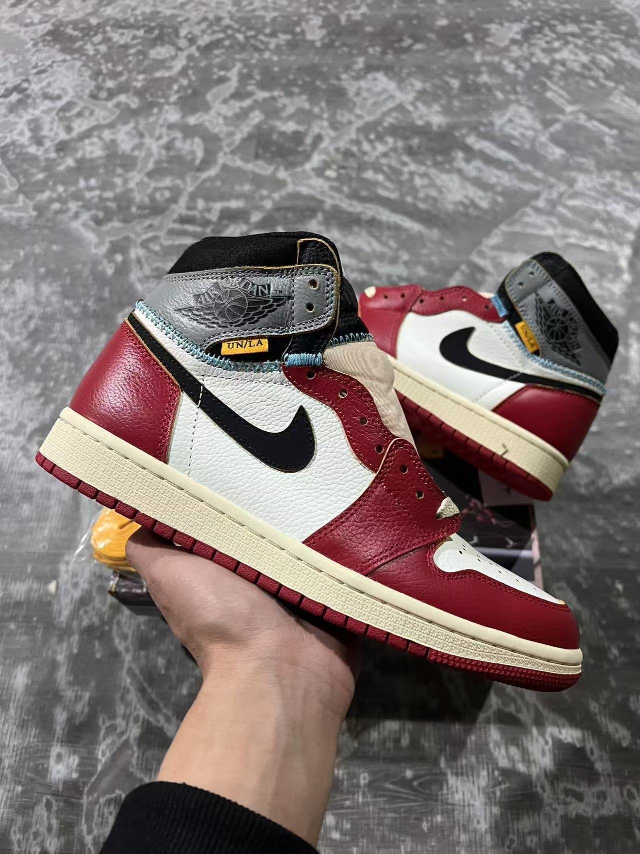 W4-Union x Air Jordan 1 High OGHV8563-60036-47 - Image 1