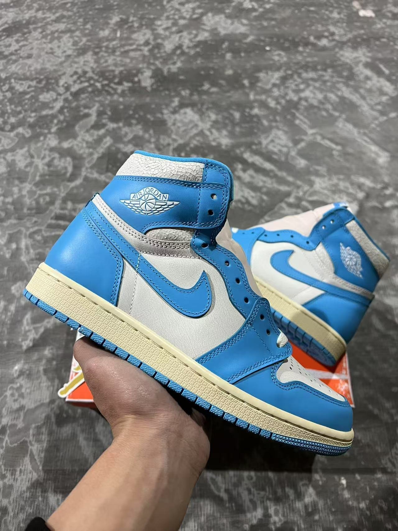 F-Air Jordan 1 High OG UNC ReimaginedDZ5485-40236-475 - Image 1