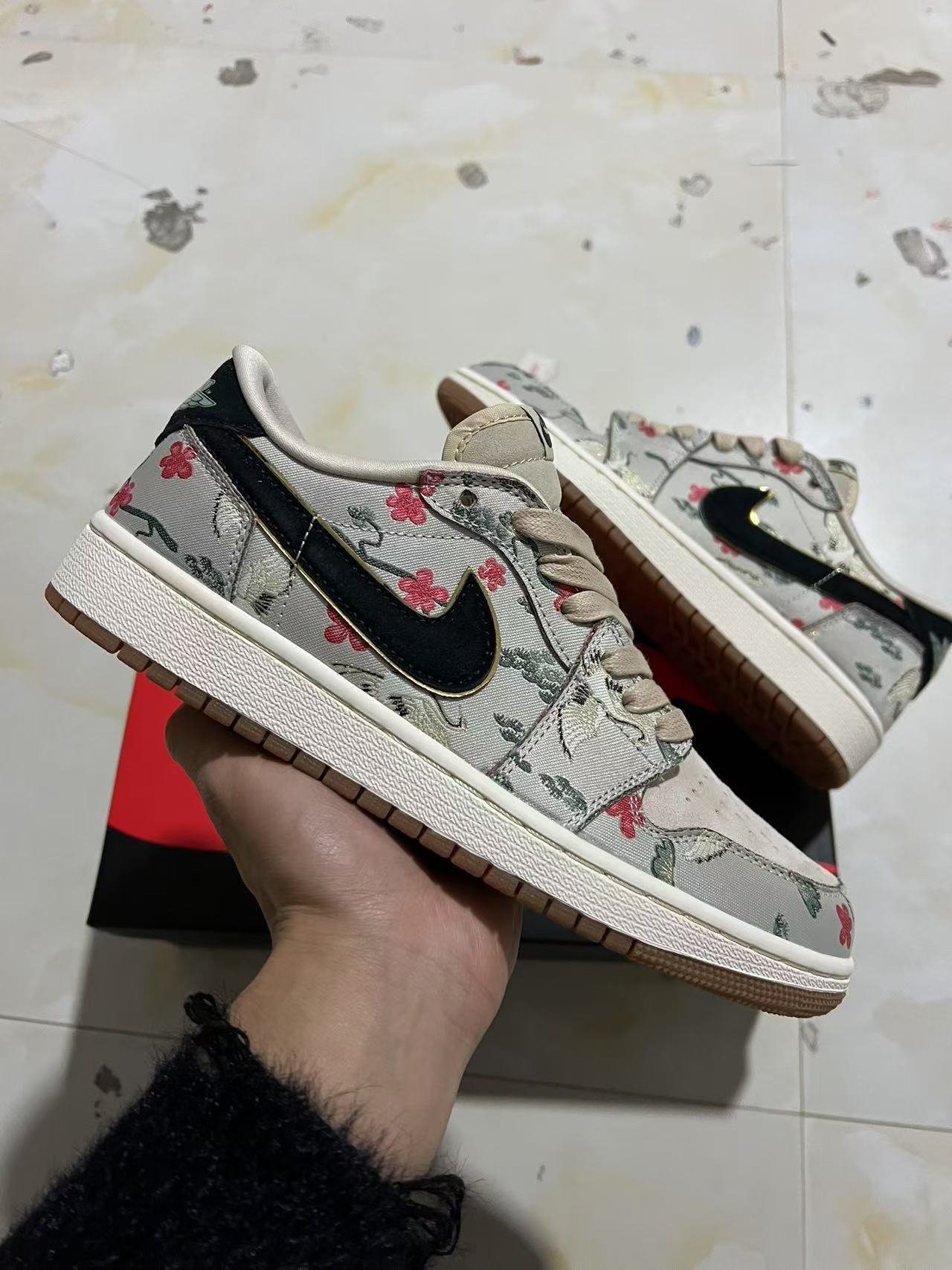 Y3-Air Jordan 1 LowHV8239  100 - Image 1