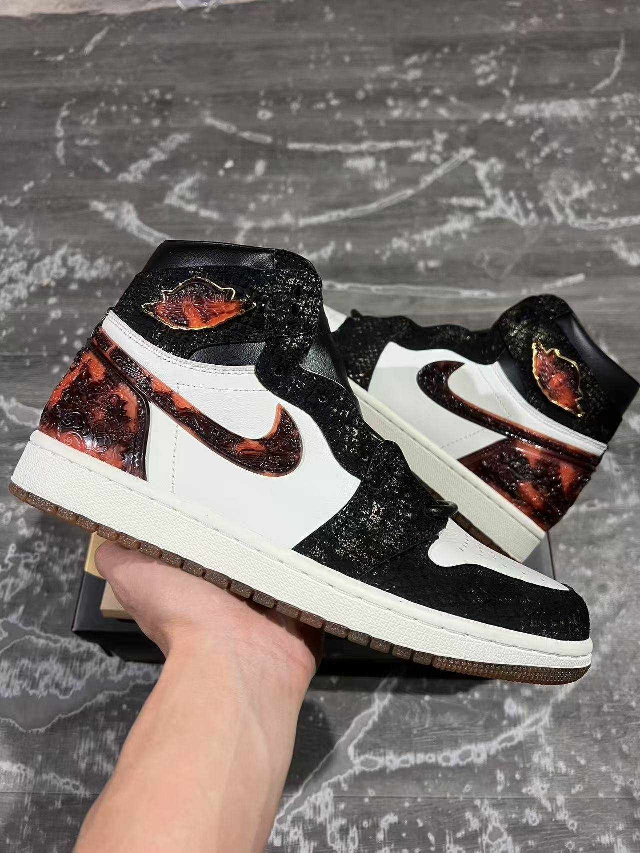 97-y1-Air Jordan 1 High OG Xuan Wu IB3165-09136-475 - Image 1