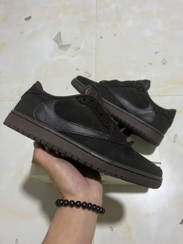 Y3-Travis Scott x Air Jordan 1 Low OG Velvet Brown DM7866-20236-475