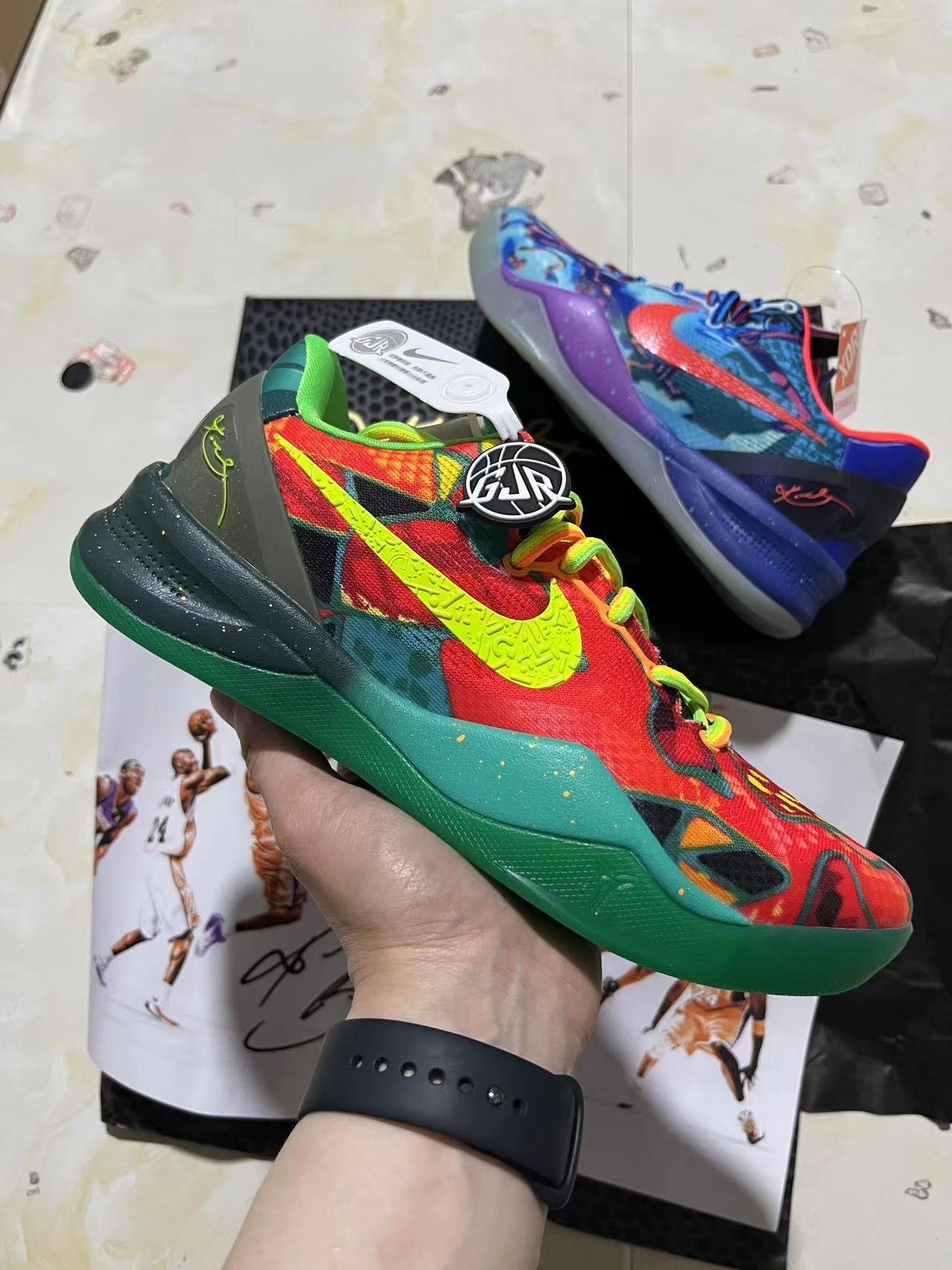 gy-Nike Kobe 8 System What the Kobe 8635438-80036-475 - Image 1