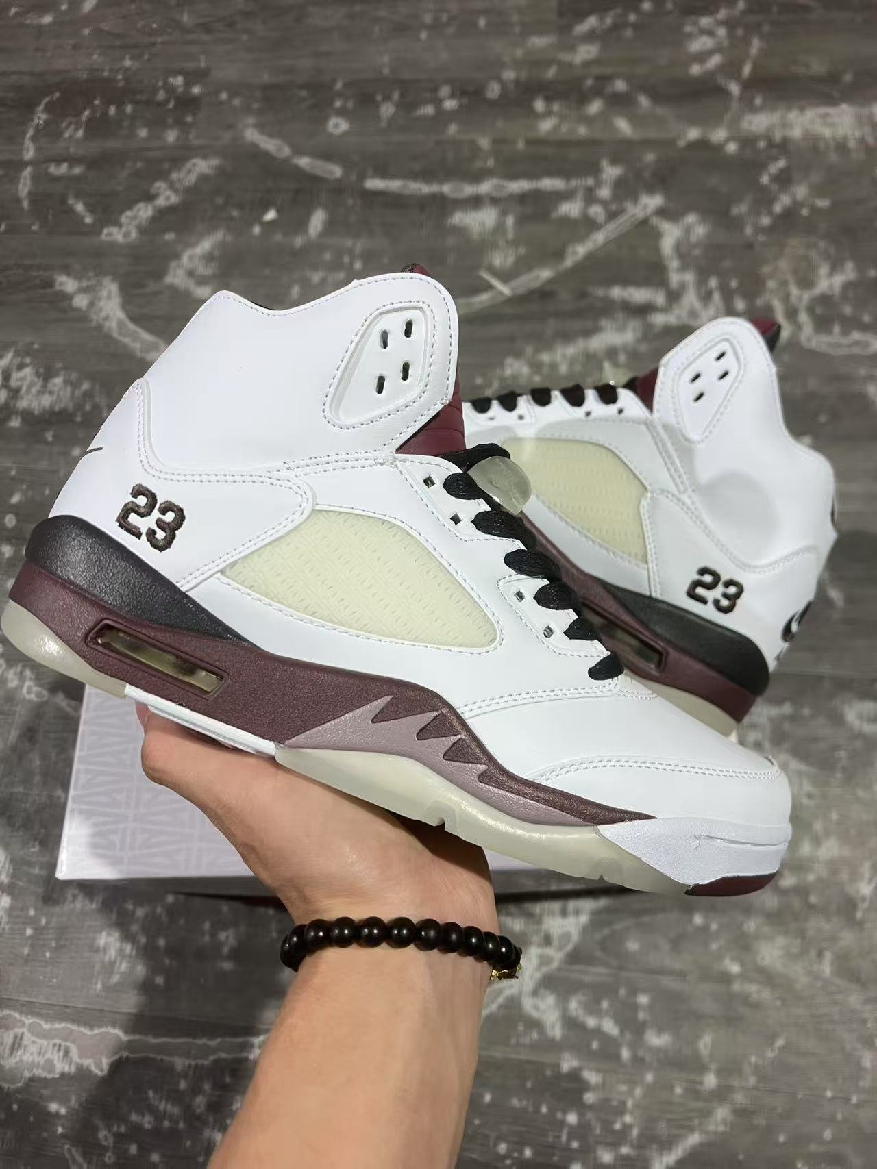 -A Ma Maniére x Air Jordan 5 Violet Ore IB1528-100 - Image 1