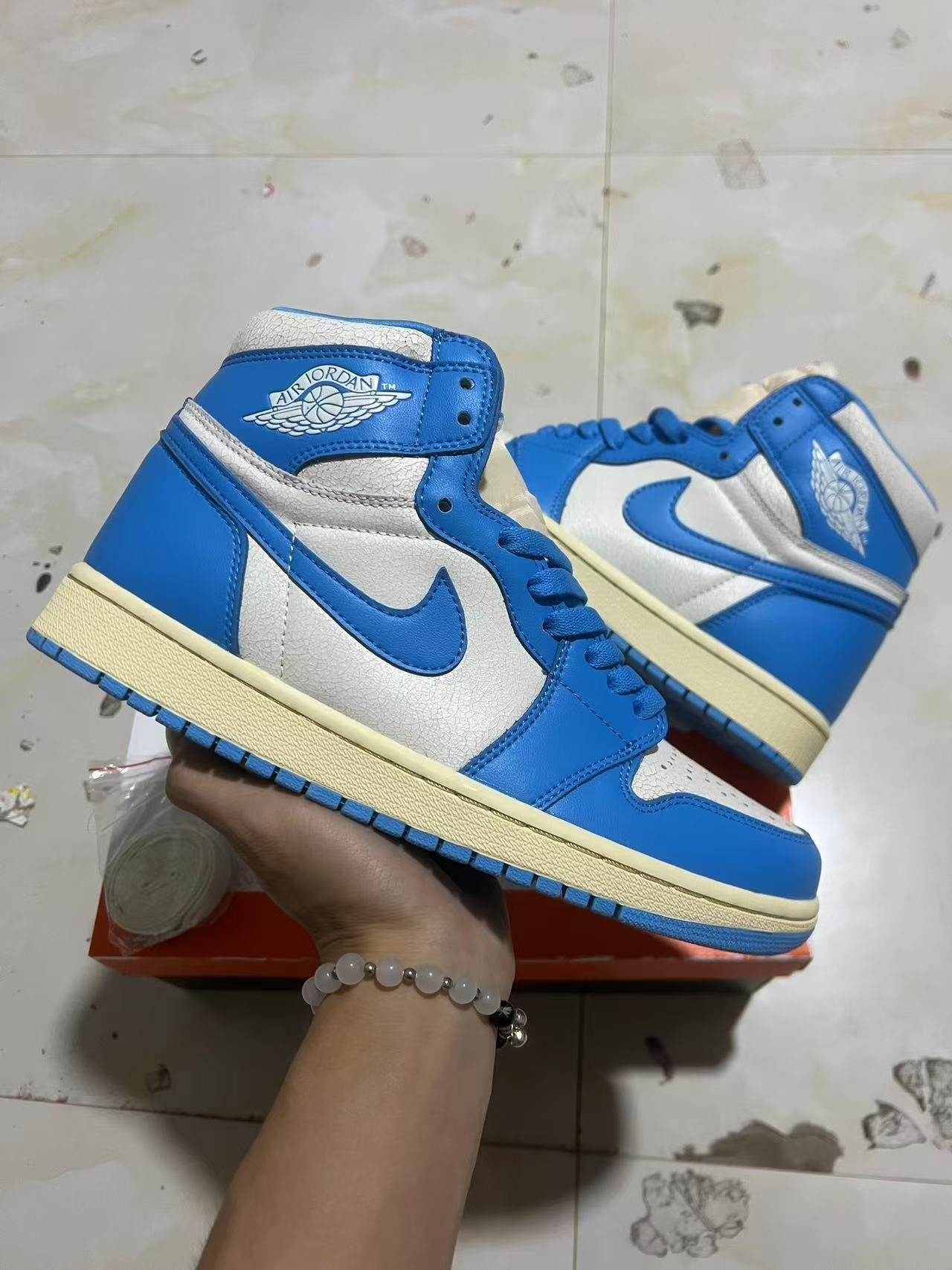 Y3-Air Jordan 1 High OG UNC Reimagined DZ5485-40236-46 - Image 1