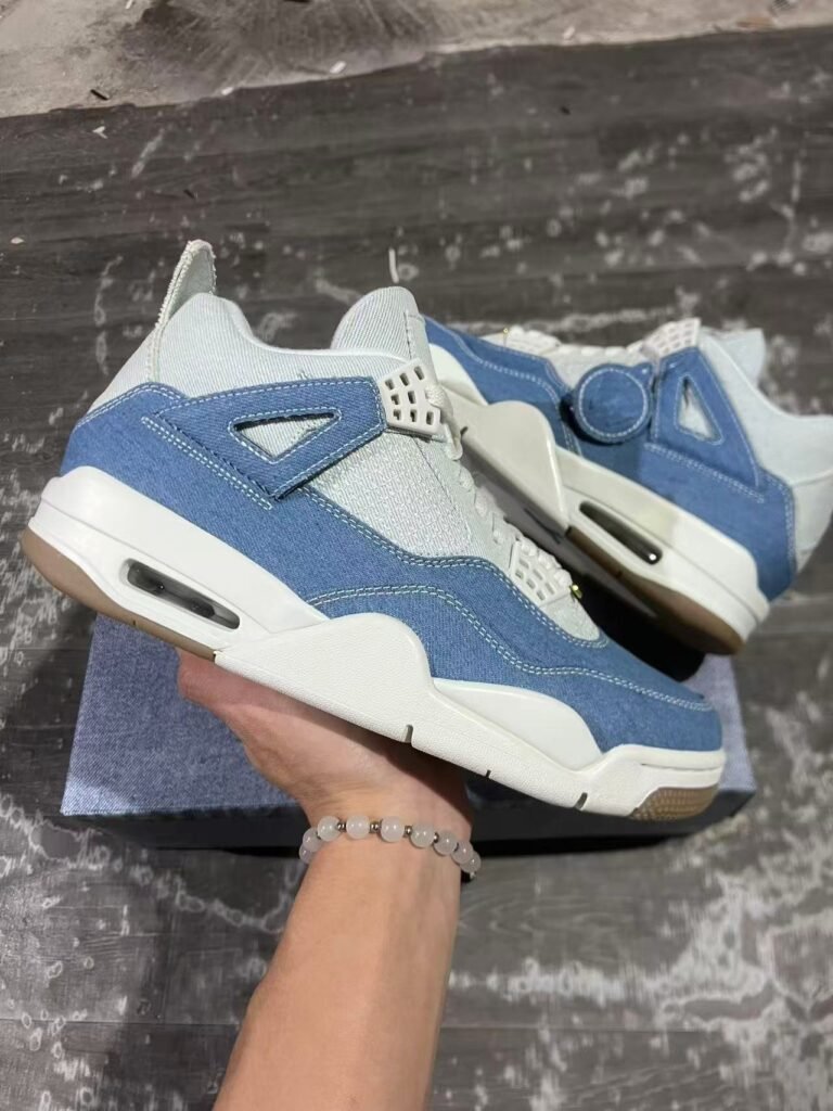 F2-Air Jordan 4 Denim Worn Blue IB6716-10040-47