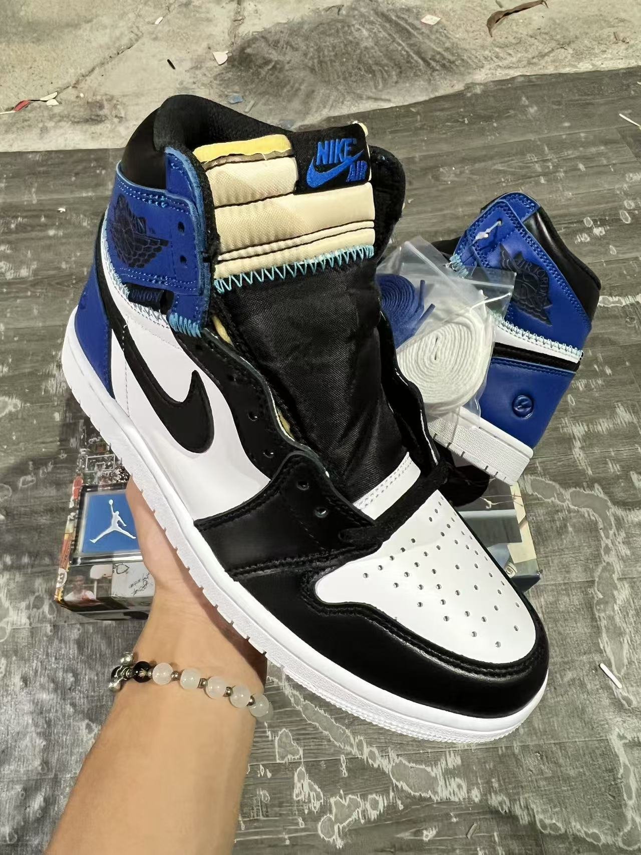 F1- Air Jordan 1 RETROFRAGMENT  HIGH  OG I07847 00140-475 - Image 1