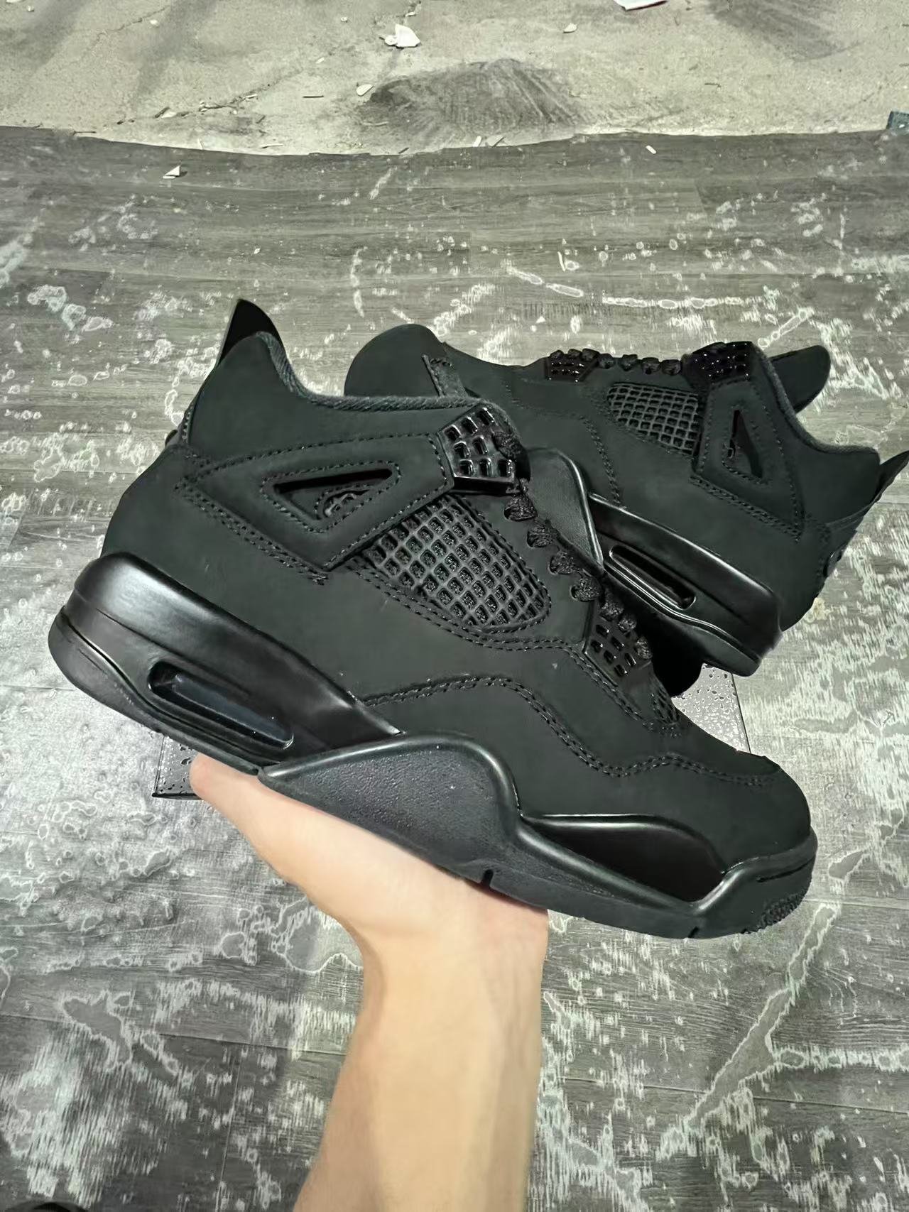F1-Air Jordan 4 Black Cat FV5029-010 36-485 - Image 1