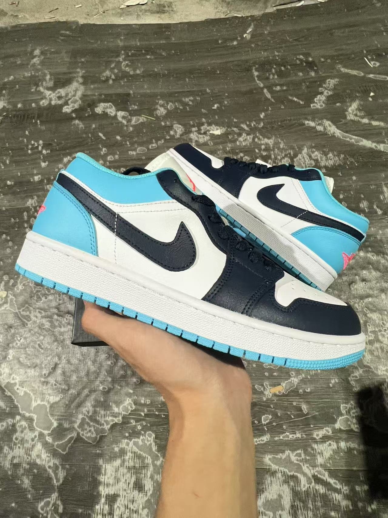 F-Air Jordan 1 LOW553558 14936-46 - Image 1