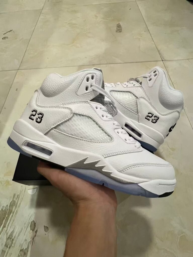 59-Air Jordan 5 White MetallicHQ7978-10340-485